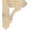 Ekena Millwork Merced Arts & Crafts Rough Sawn Bracket, Douglas Fir, 6"W x 22"D x 26"H BKT06X22X26MRC03RDF - alternate 2